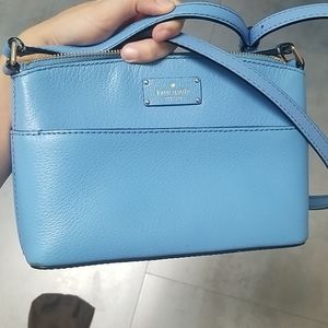 Blue Kate Spade purse
